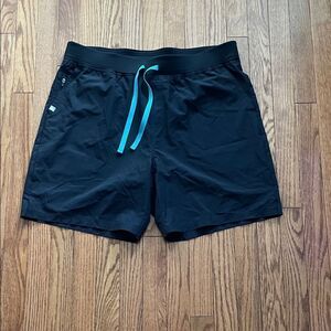 Figs Black Scrub Shorts Sz XL